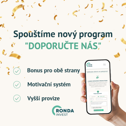 Nový program „Doporučte nás“ a neodolatelné BONUSY